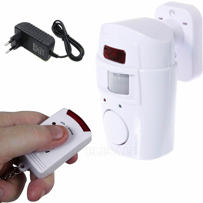Wireless PIR Motion Sensor Det - Home Security Yard Sign ulasan dan harga
