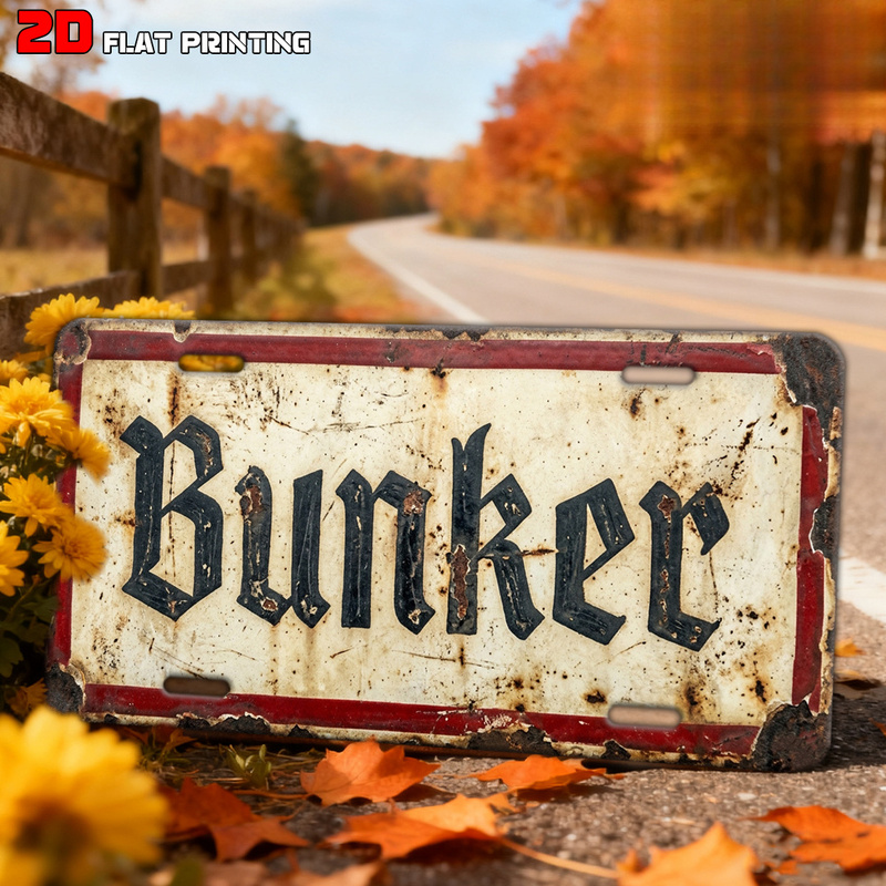 Bunker Fun Retro Sign，Holiday  - Home Security Yard Sign ulasan dan harga