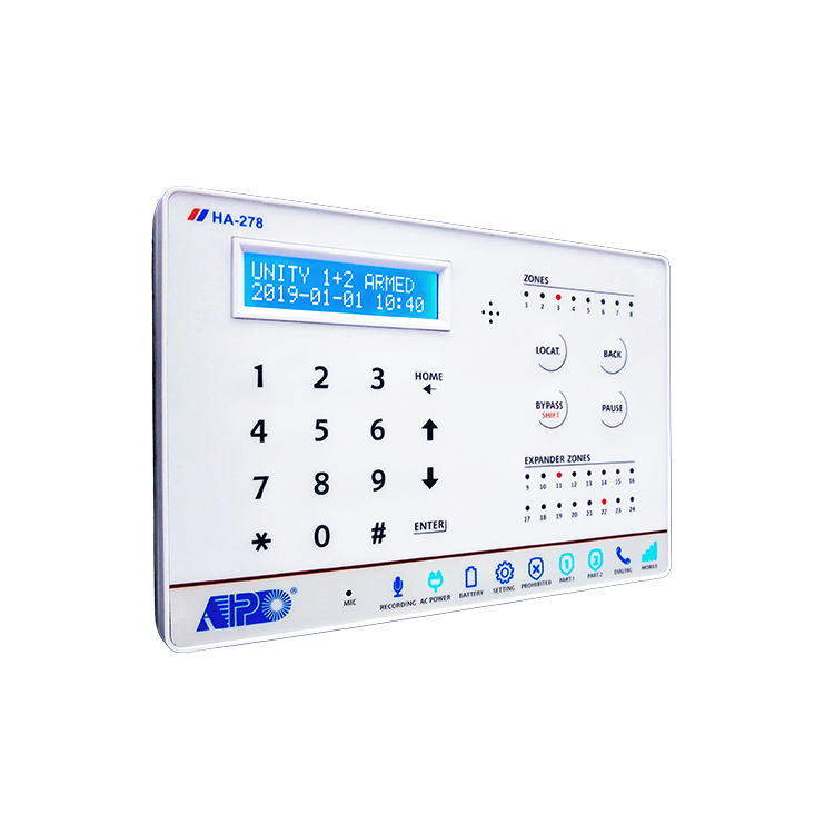 HA-278-D App Control 8 Zones C - Home Zone Security App ulasan dan harga