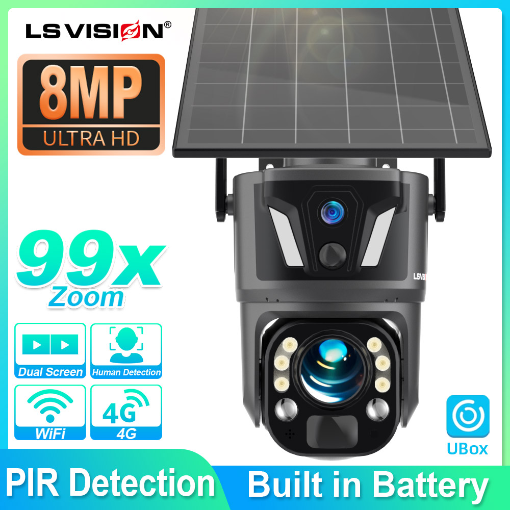 LS VISION 4K 8MP Outdoor Home  - Home Security Kamera ulasan dan harga