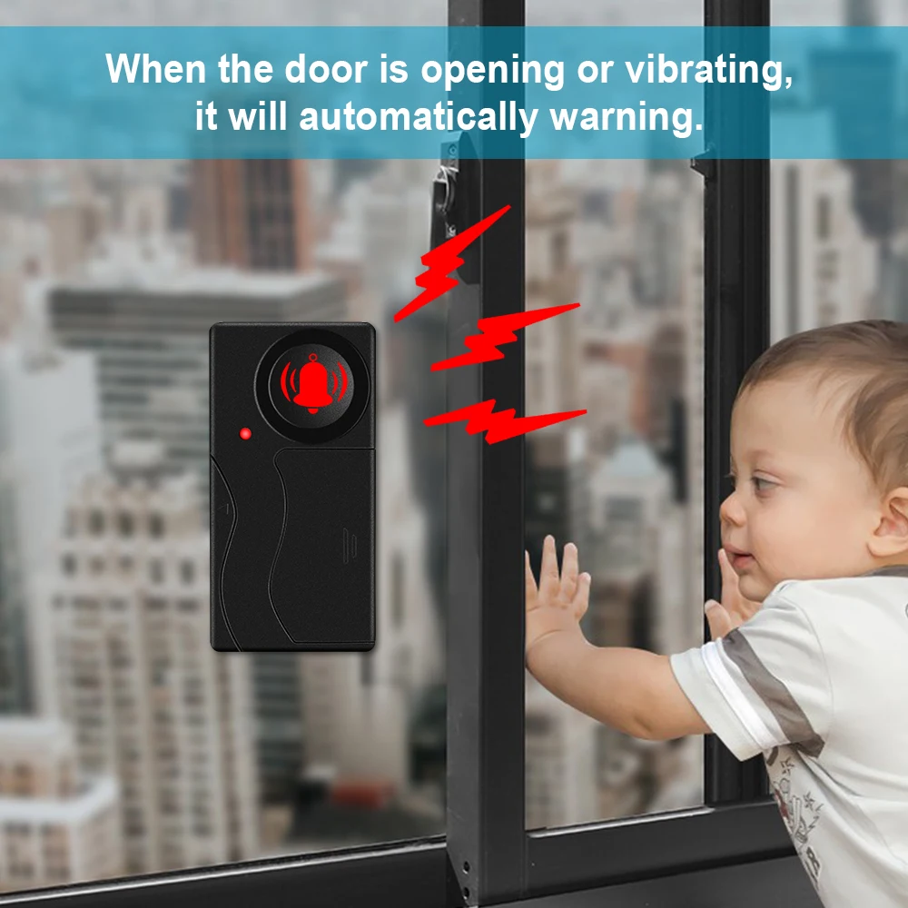 New 110dB Door And Window Vibr - Home Security Yard Sign ulasan dan harga