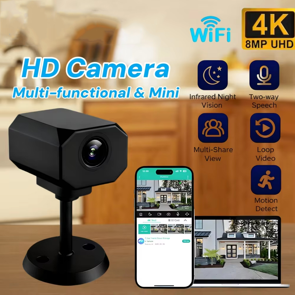 4K HD WiFi Security Camera for - Home Security Items ulasan dan harga