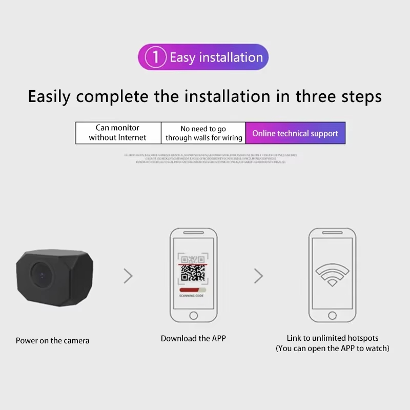 4K HD WiFi Security Camera for - Home Security Items ulasan dan harga