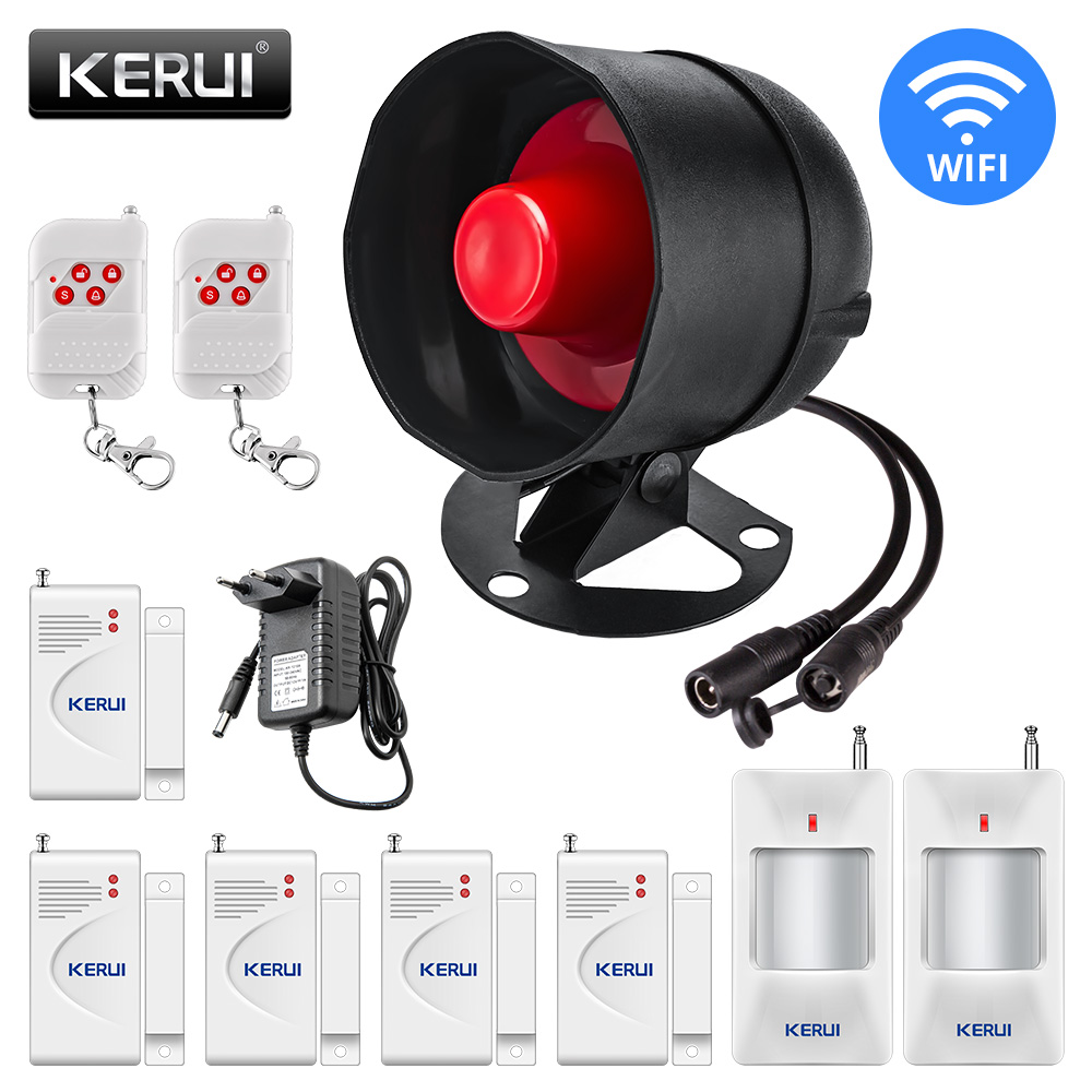 KERUI Tuya Smart WIFI Wireless - Home Zone Security App ulasan dan harga