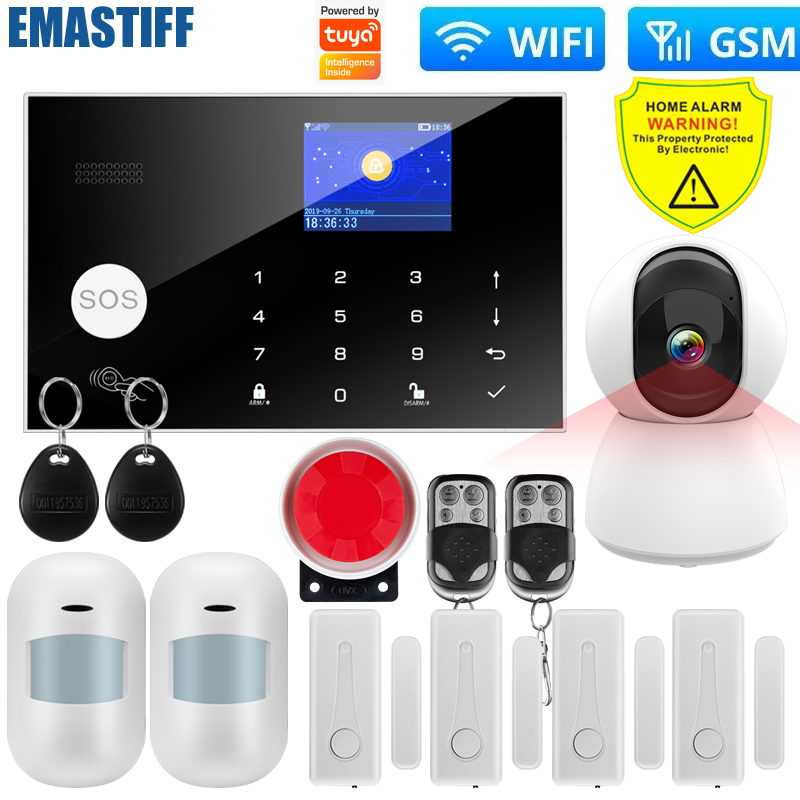 Wireless Home WIFI GSM Home Se - Home Zone Security App ulasan dan harga