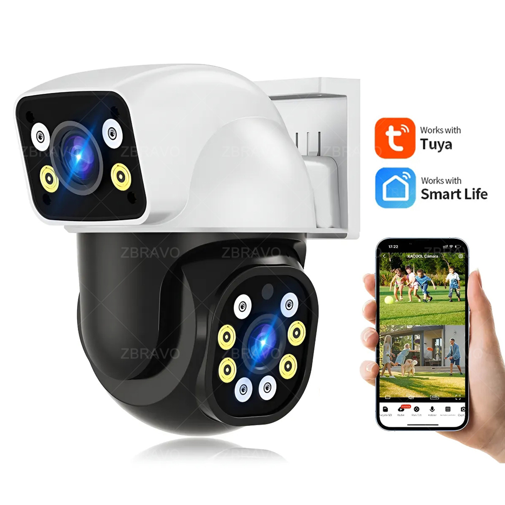 Smartlife 8MP WiFi Tuya Outdoo - Home Security Items ulasan dan harga