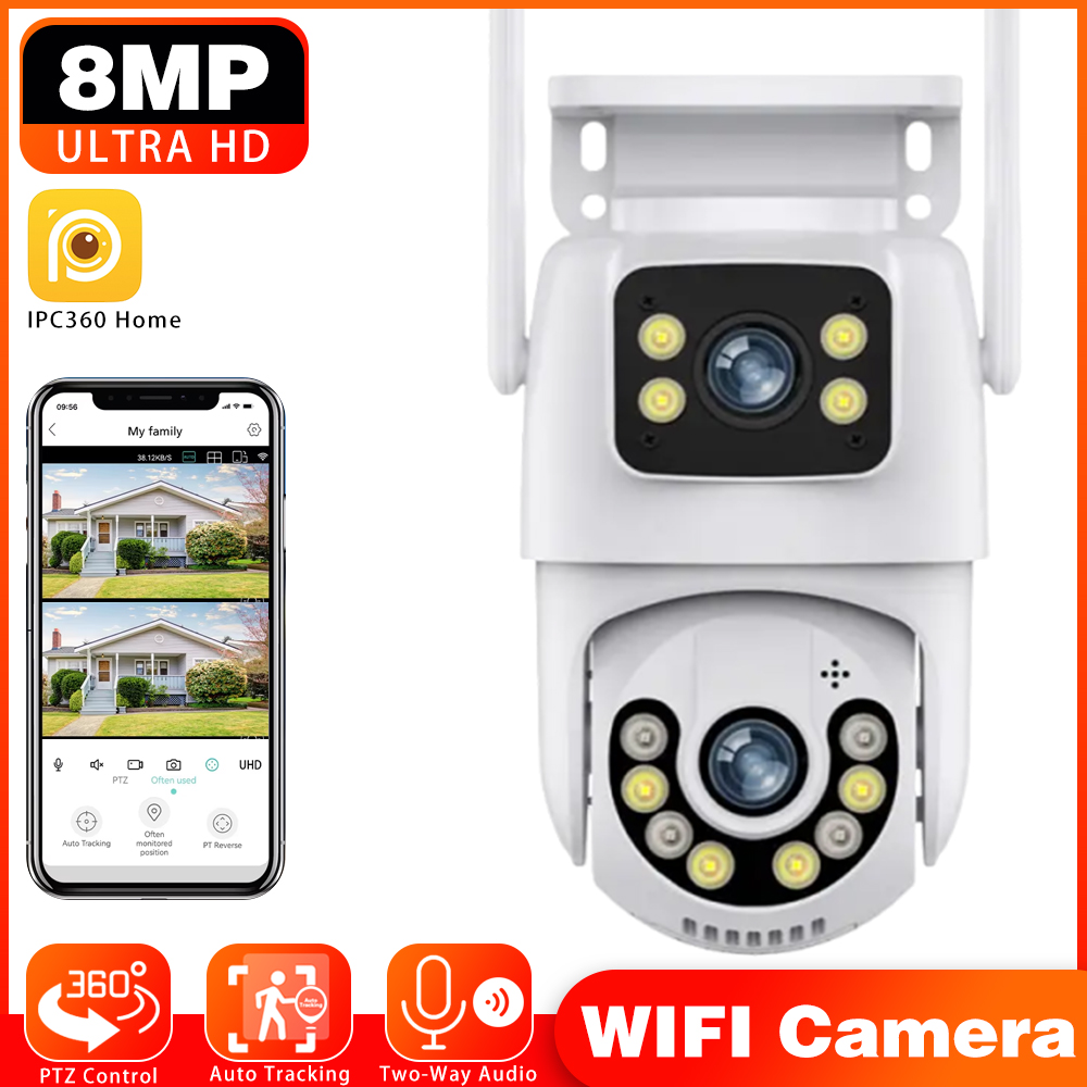8MP IPC360 Home WIFI IP Camera - Home Security Kamera ulasan dan harga