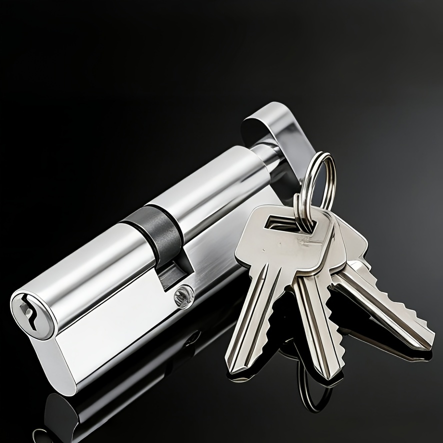 1Pc Door Handle Lock Cylinder, - Home Security Safe ulasan dan harga