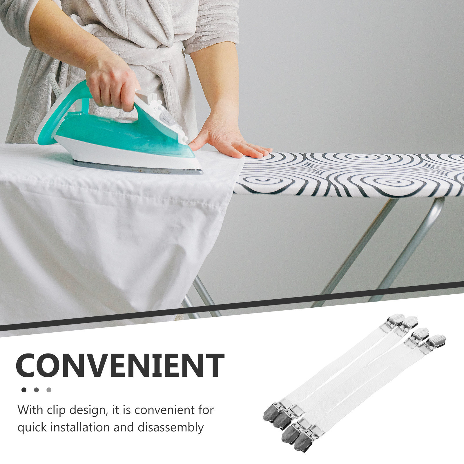 16Pcs Universal Ironing Board  - Home Security Youtube ulasan dan harga