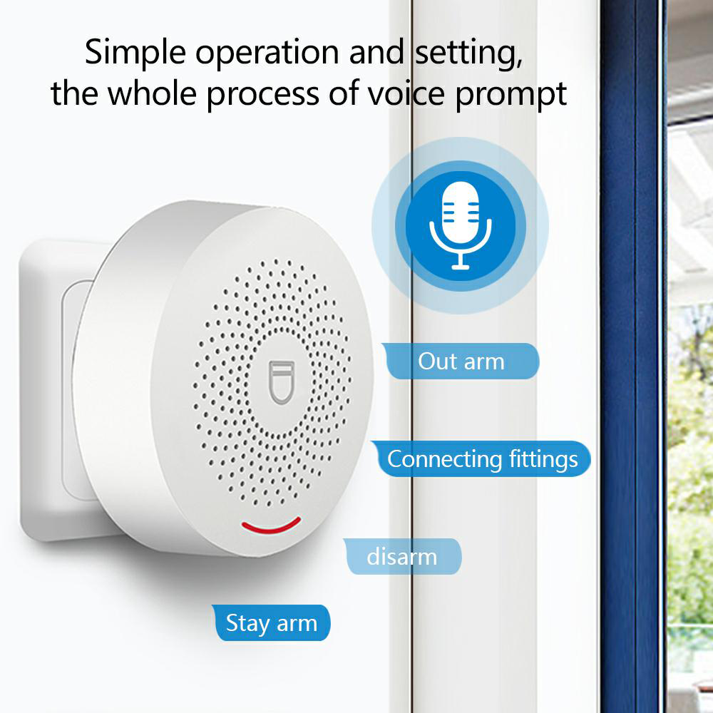 WIFI Security Alarm System Sir - Home Zone Security App ulasan dan harga