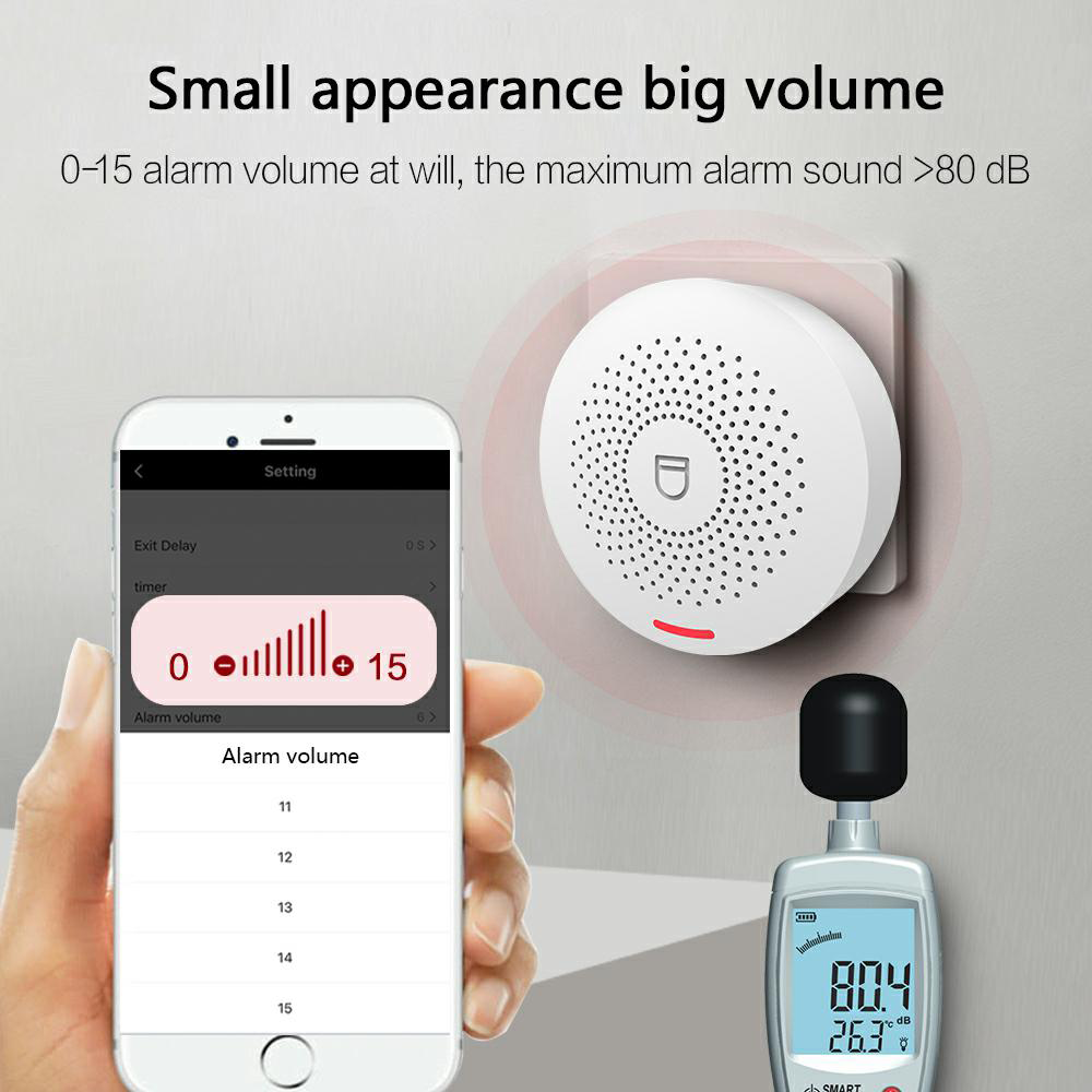 WIFI Security Alarm System Sir - Home Zone Security App ulasan dan harga