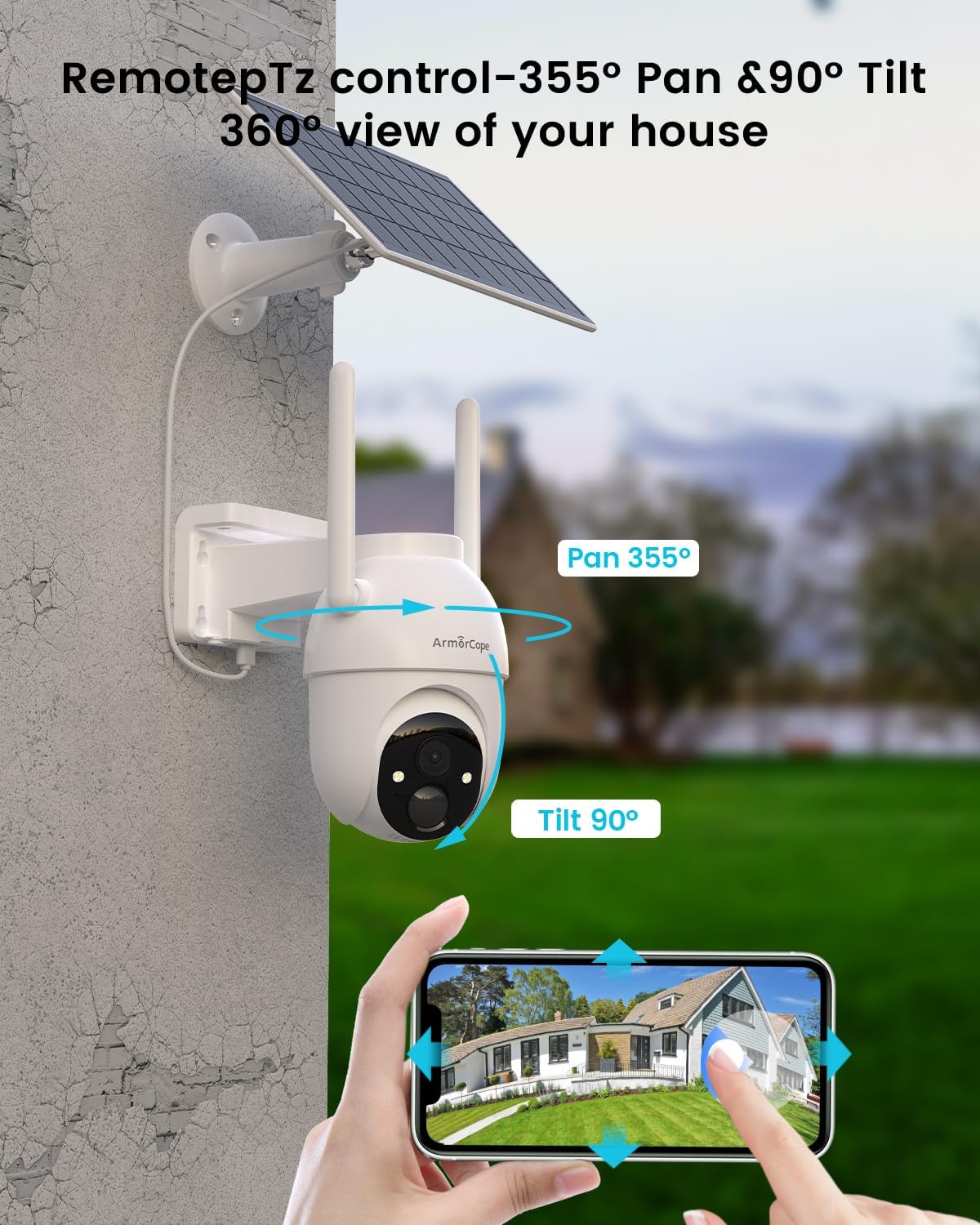 Wireless Outdoor Security Came - Home Security Cameras No Subscription ulasan dan harga
