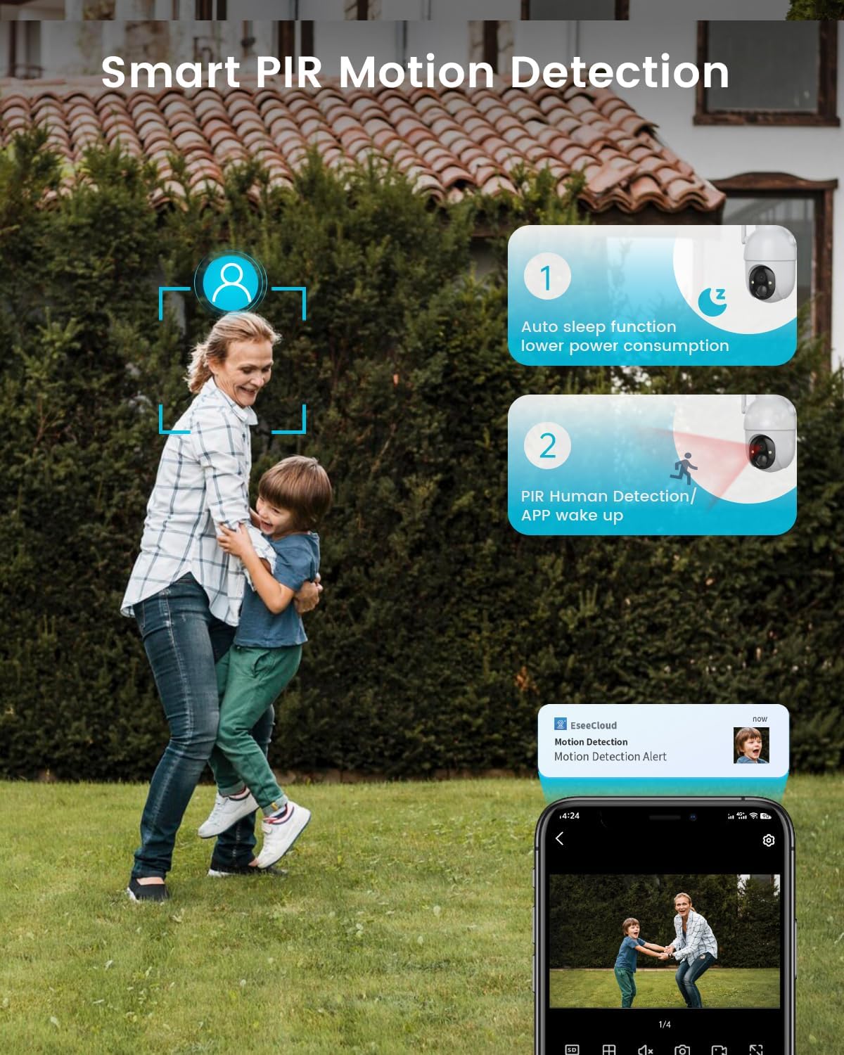 Wireless Outdoor Security Came - Home Security Cameras No Subscription ulasan dan harga
