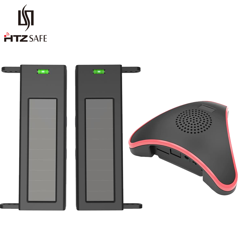 HTZSAFE Solar Beam Sensor Driv - Home Security Yard Sign ulasan dan harga