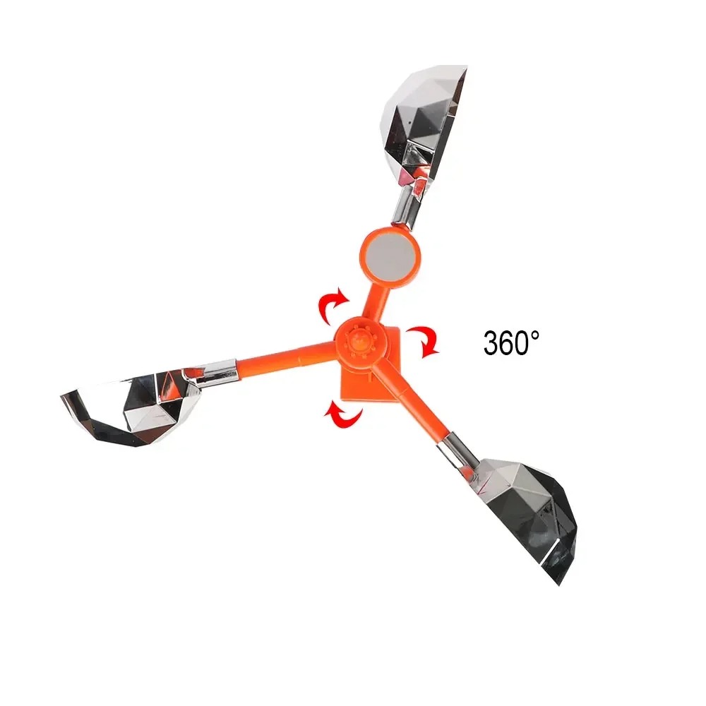 Solar Wind Powered 360° Bird R - Home Security Yard Sign ulasan dan harga