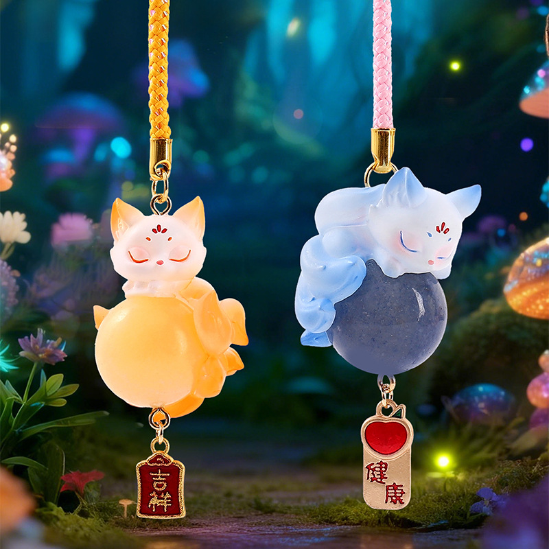 Nine-Tailed Fox Blind Box Crys - Home Security Items ulasan dan harga