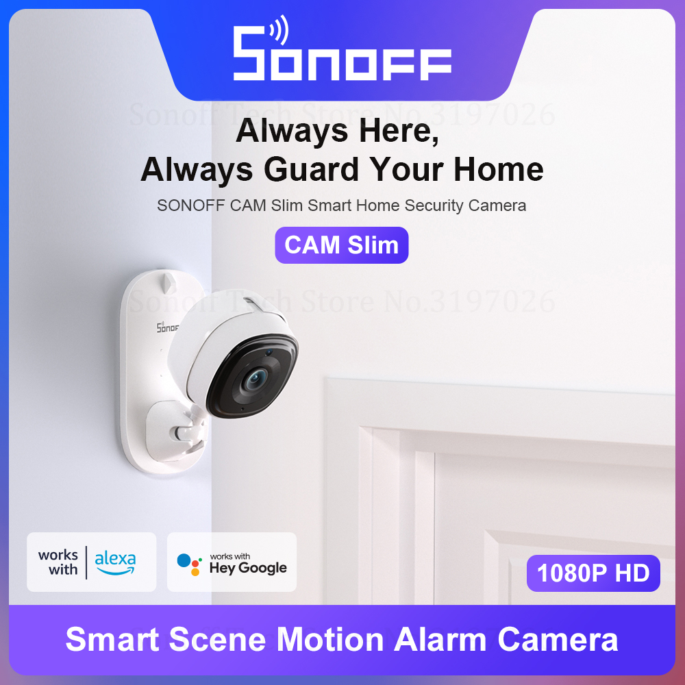 SONOFF 1080P HD Wi-Fi IOT Came - Home Security Kamera ulasan dan harga