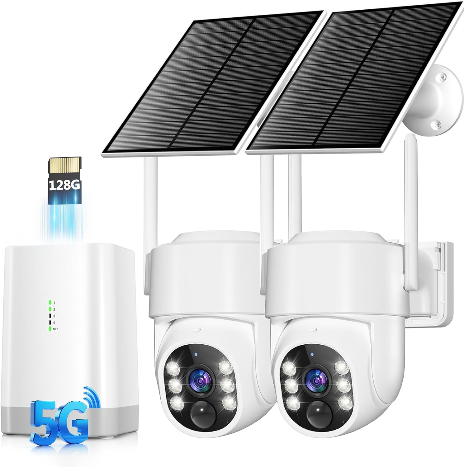 Solar Powered Wireless Outdoor - Home Security Cameras No Subscription ulasan dan harga