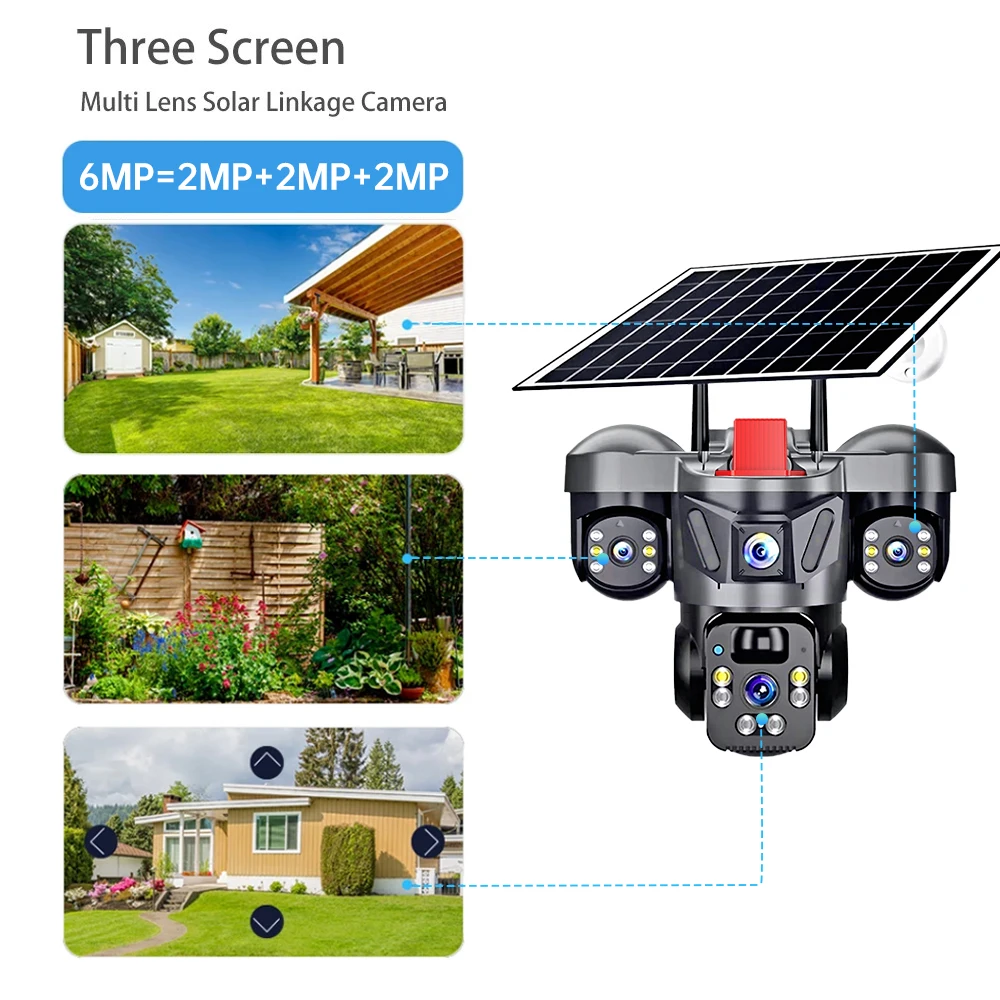 KERUI V380 Pro Outdoor PTZ 6MP - Home Security Kamera ulasan dan harga