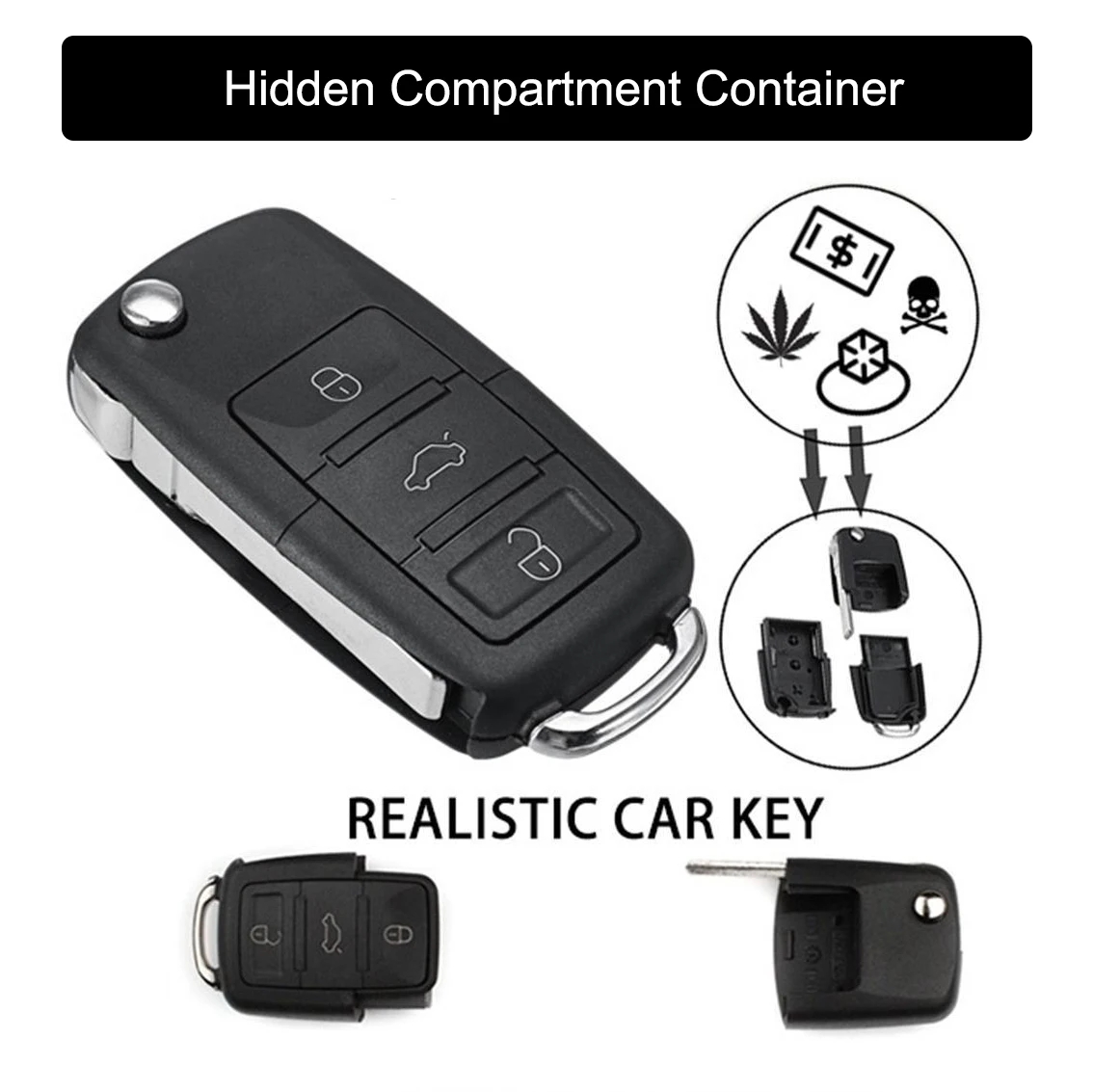 Creative Mini Dummy Car Key Hi - Home Security Safe ulasan dan harga
