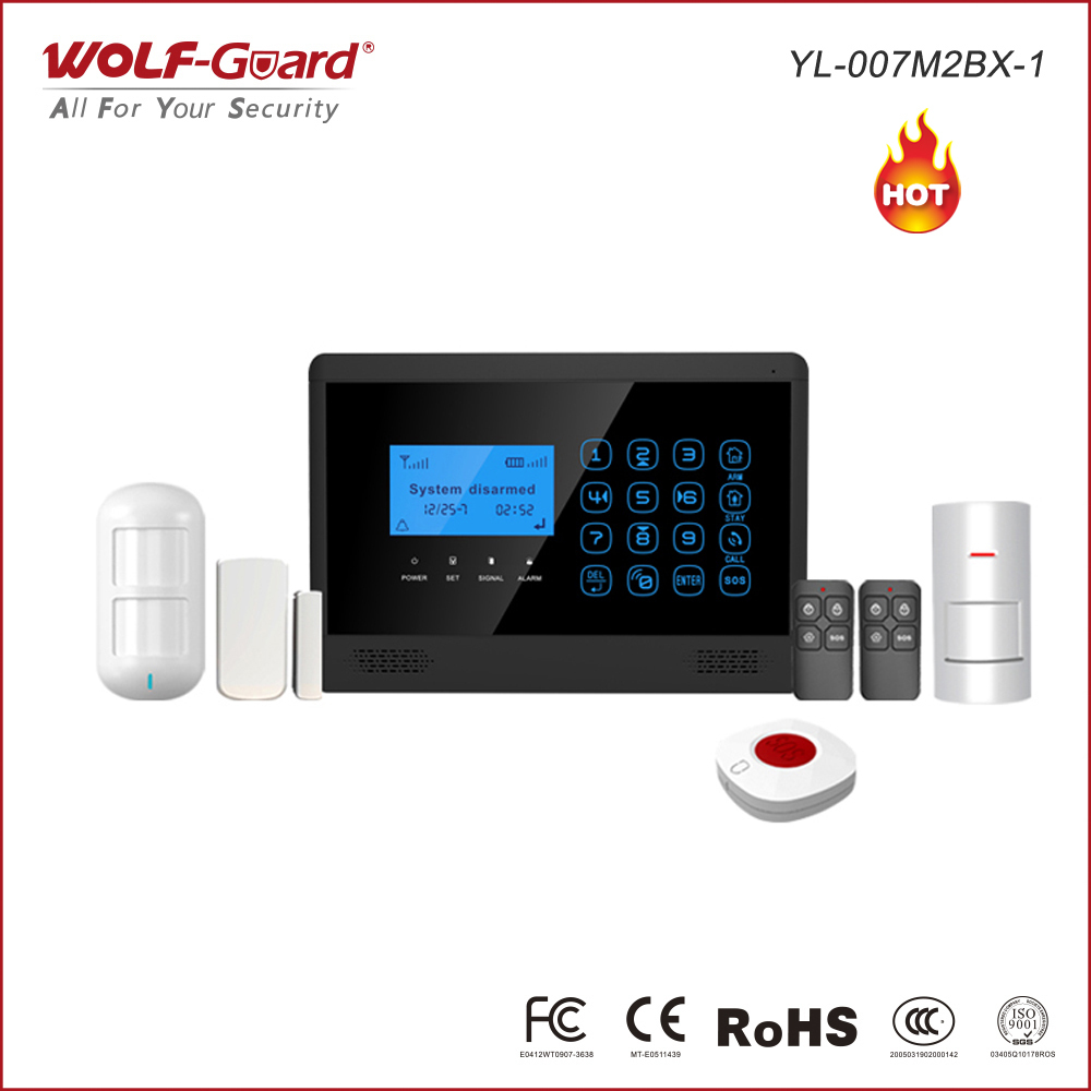 Touch Keypad GSM Security Alar - Home Zone Security App ulasan dan harga