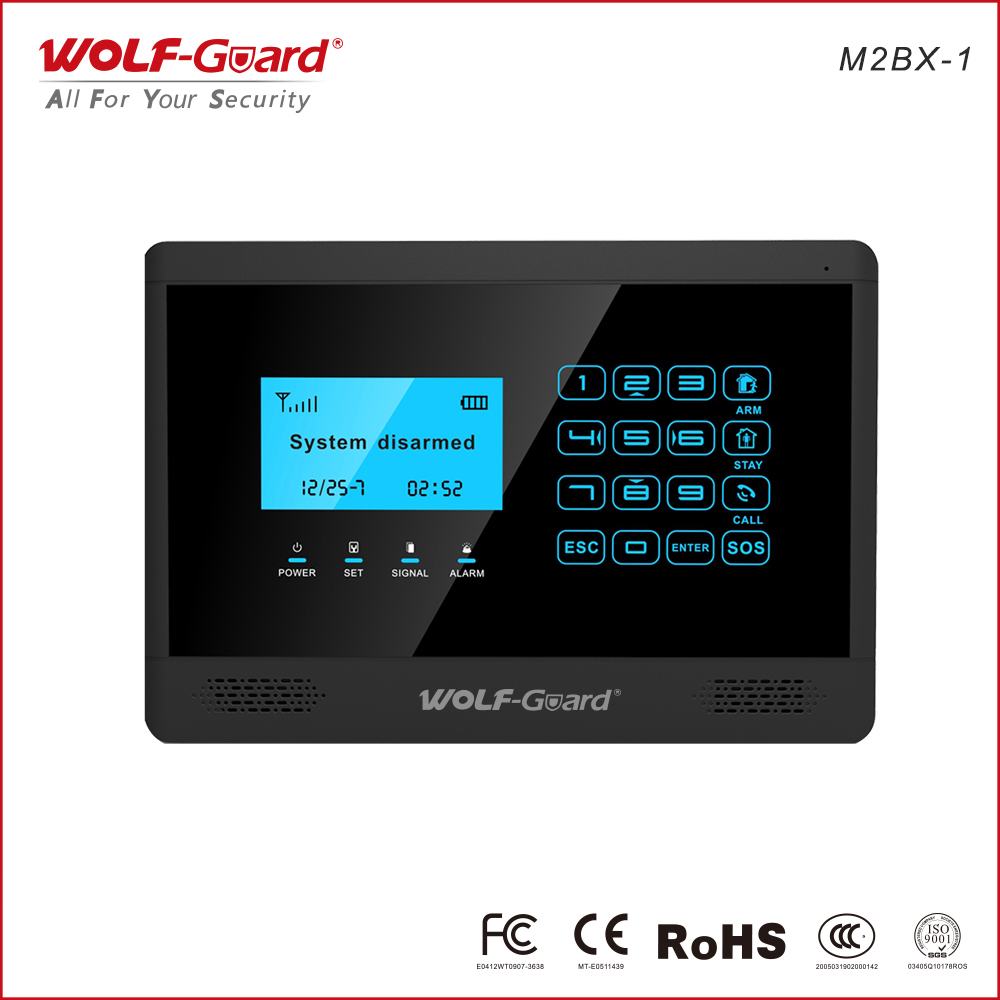 Touch Keypad GSM Security Alar - Home Zone Security App ulasan dan harga