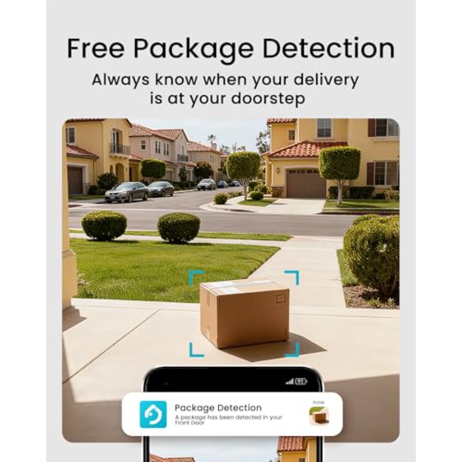 Wireless doorbell camera for h - Home Security Cameras No Subscription ulasan dan harga