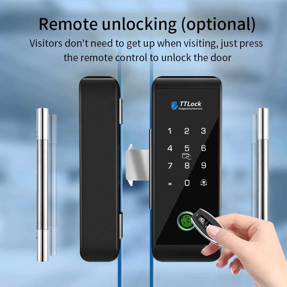 TTLOCK Smart Glass lock Finger - Home Security Safe ulasan dan harga