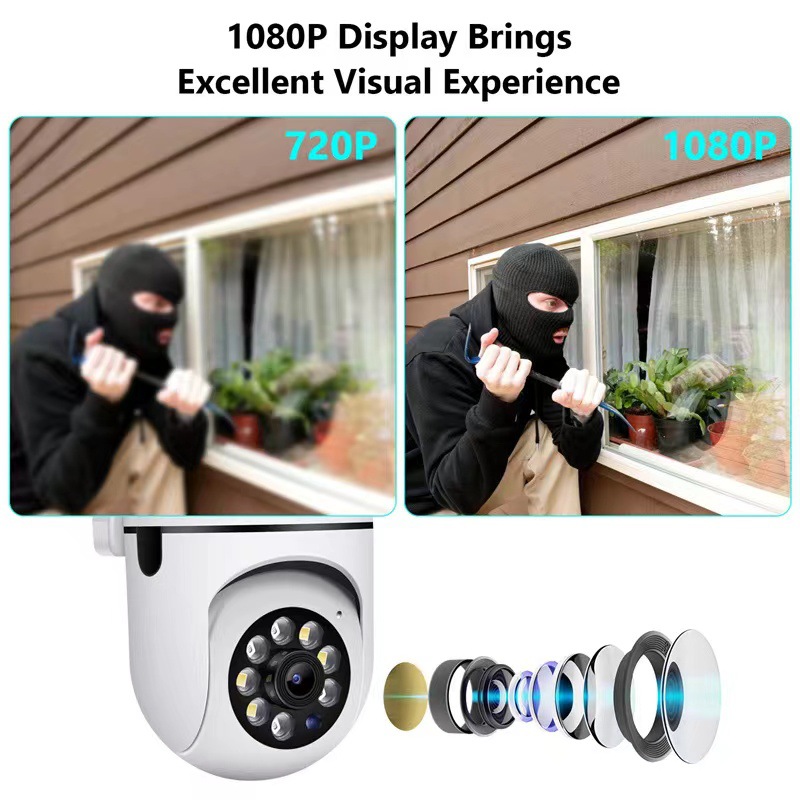 Smart 5G IP Camera 1080P HD Wi - Home Security Kamera ulasan dan harga