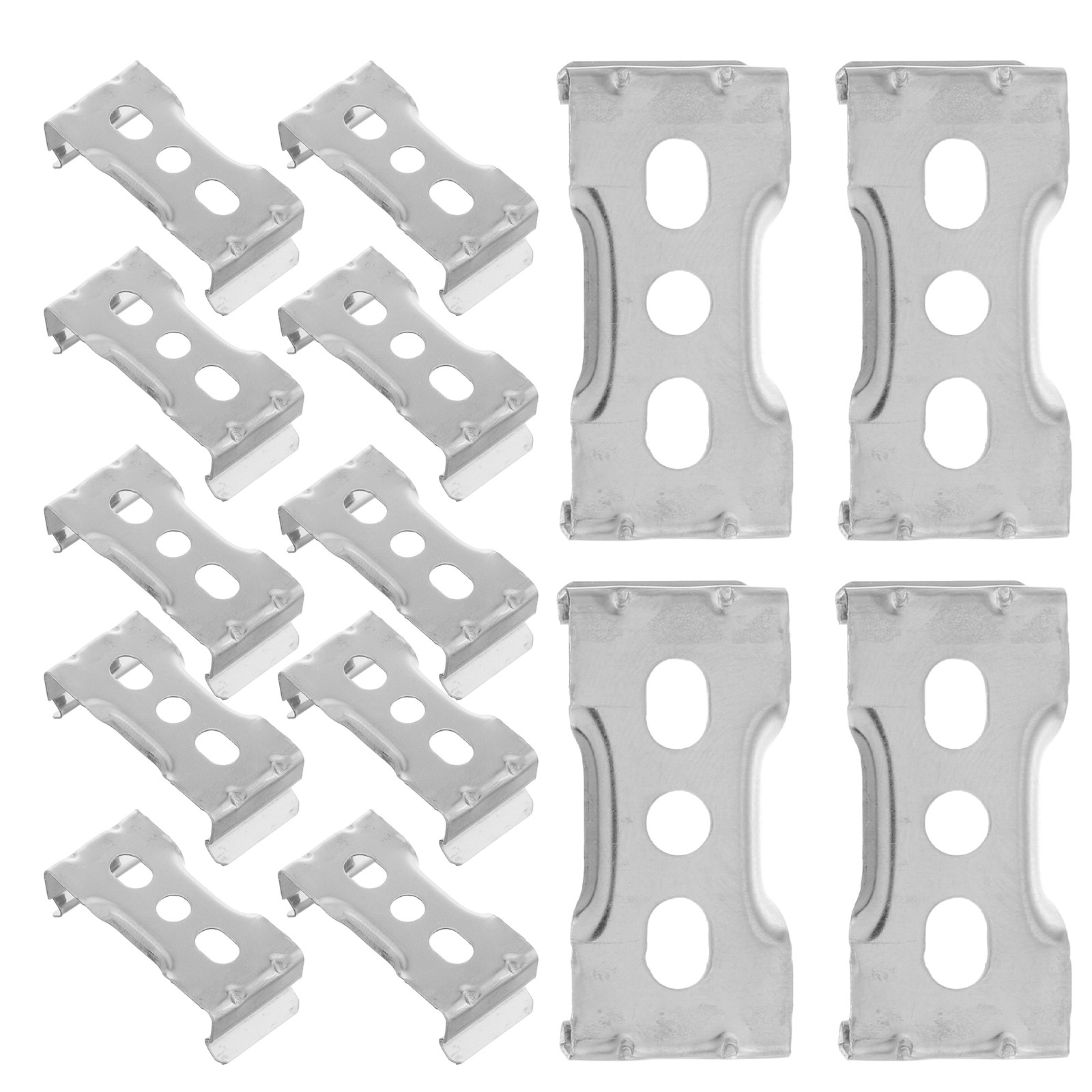 100Pcs T8 Lamp Clips Manganese - Home Security Youtube ulasan dan harga